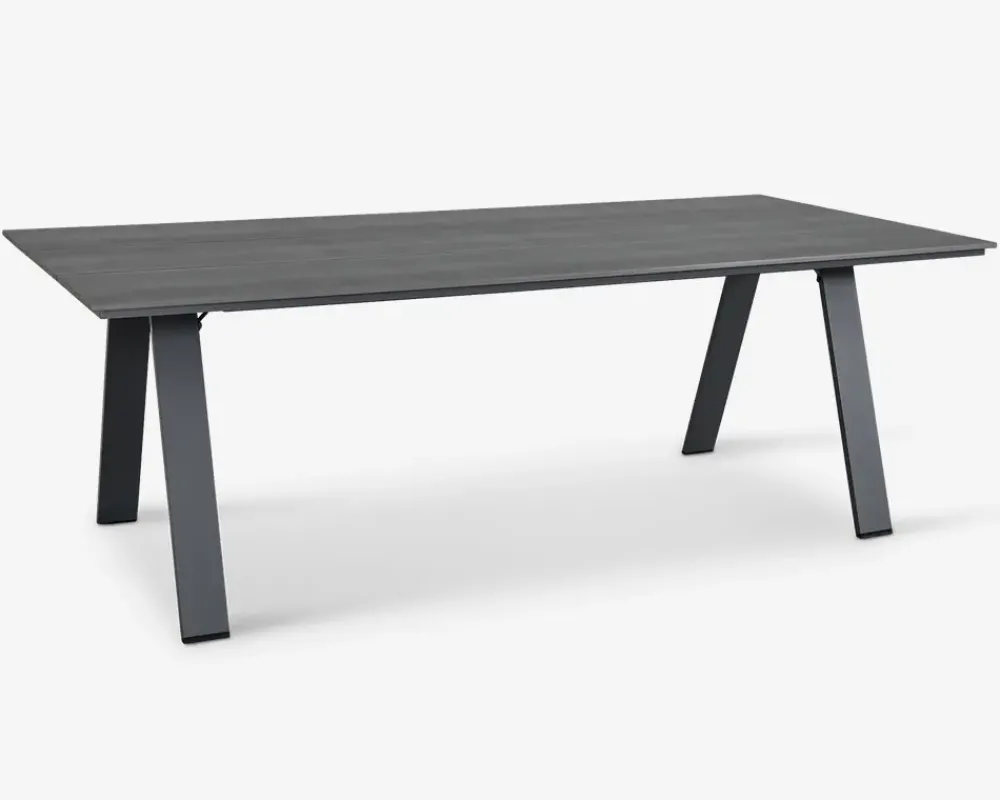 Clearance Daells Bolighus Havebord grå nonwood/sort stel