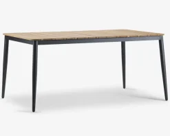 Best Daells Bolighus Havebord teak/aluminium 100x160 cm