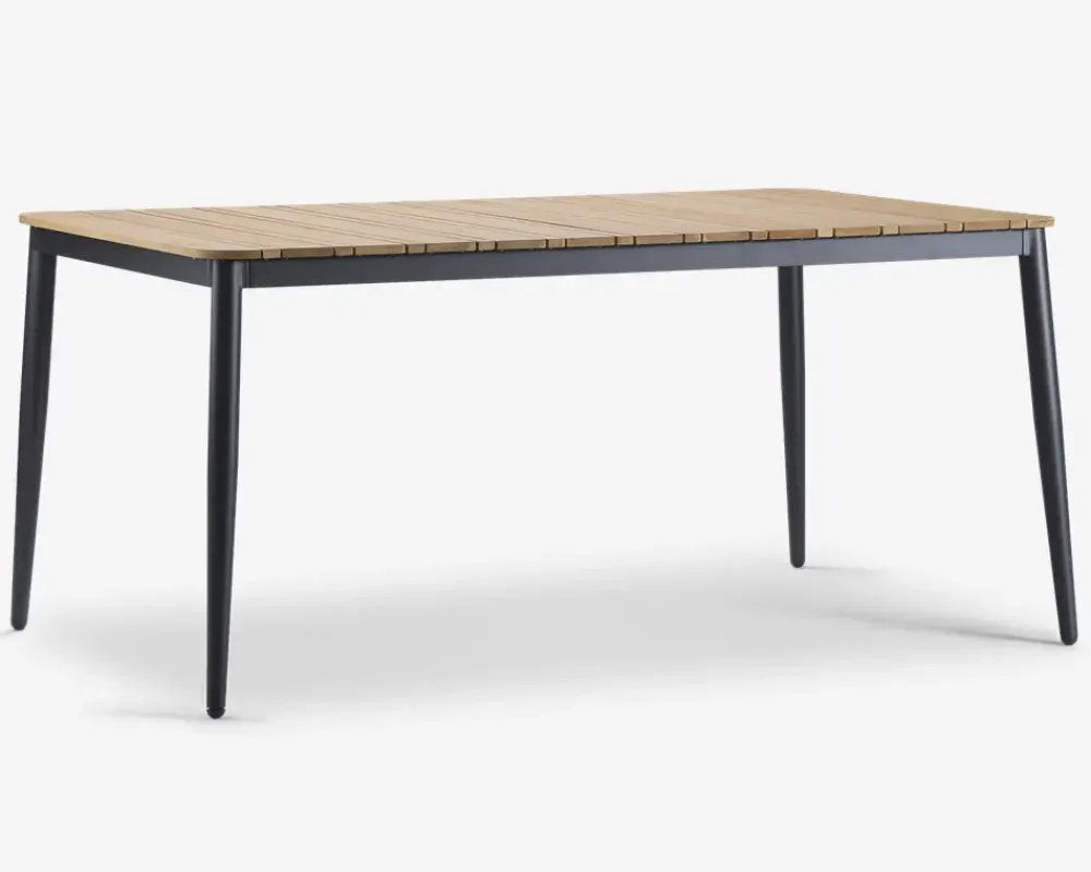 Best Daells Bolighus Havebord teak/aluminium 100x160 cm