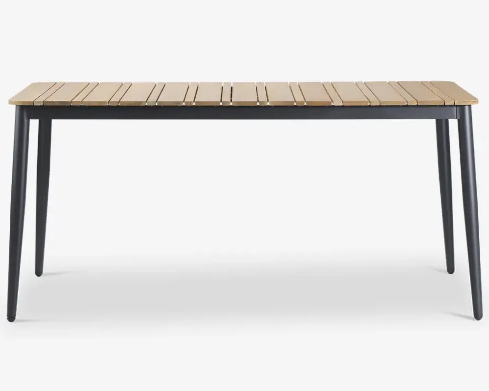 Best Daells Bolighus Havebord teak/aluminium 100x160 cm