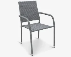 Discount Daells Bolighus Havestol grå mix polyrattan