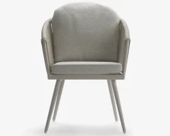 New Daells Bolighus Havestol i cremefarvet inkl. hynde