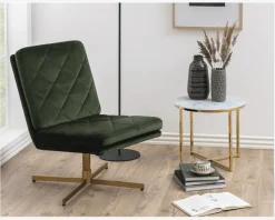 Discount Daells Bolighus Hjørnebord m/Glasplade