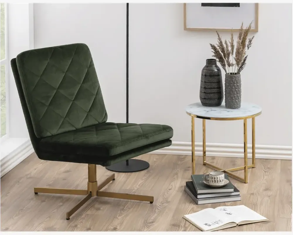 Discount Daells Bolighus Hjørnebord m/Glasplade