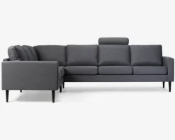 Discount Daells Bolighus Hjørnesofa Grå Slidstærkt møbelstof