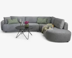 Online Daells Bolighus Hjørnesofa m/Open End Højre Grå