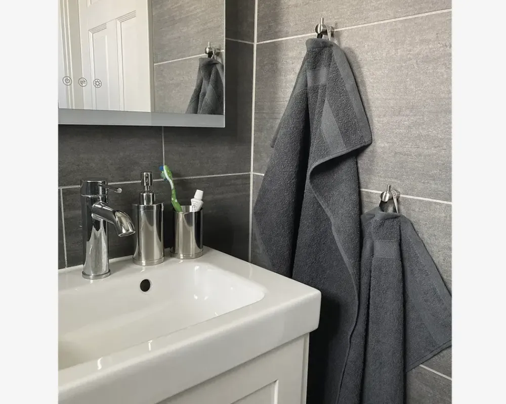 Online Daells Bolighus Håndklæde 50x100 cm Antracit