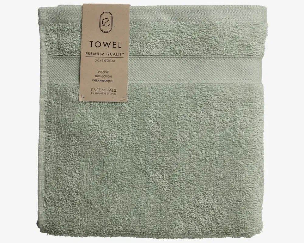 Hot Daells Bolighus Håndklæde 50x100 cm Lys Grøn
