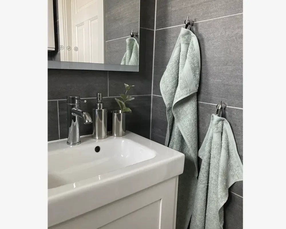 Hot Daells Bolighus Håndklæde 50x100 cm Lys Grøn