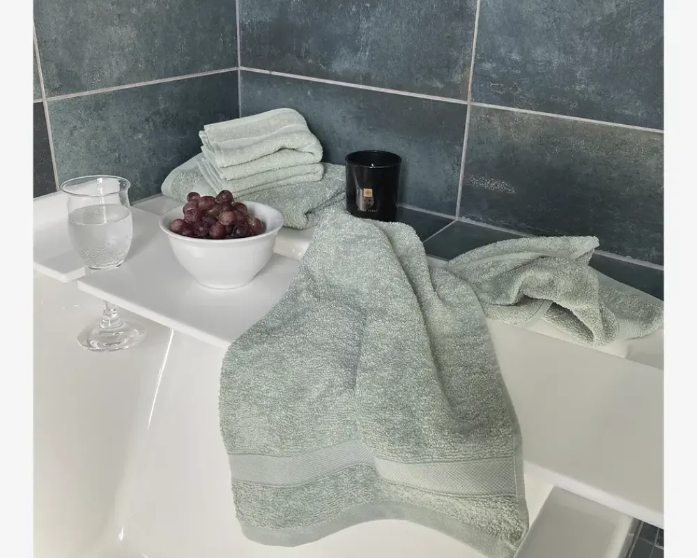 Daells Bolighus Håndklæde 30x50 cm Lys Grøn