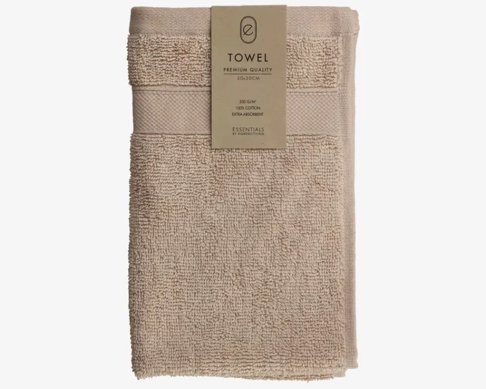 New Daells Bolighus Håndklæde 30x50 cm Sandfarvet