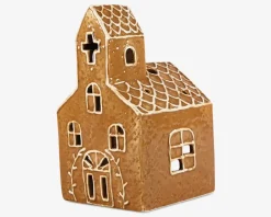 Hot Daells Bolighus Honningkagekirke til lys H.16 cm