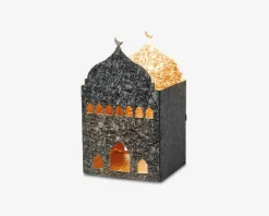 Outlet Daells Bolighus Hus t/fyrfadslys metal 7x8x13 cm