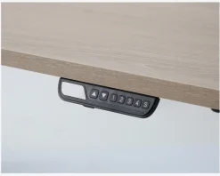 Discount Daells Bolighus Hæve-Sænkebord 70x130 cm Eg/Sort Sort/Eg