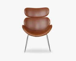 New Daells Bolighus Hvilestol Cazar Tekstillæder Cognac