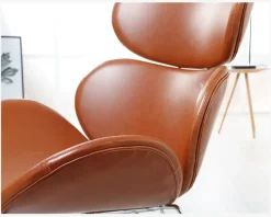 New Daells Bolighus Hvilestol Cazar Tekstillæder Cognac