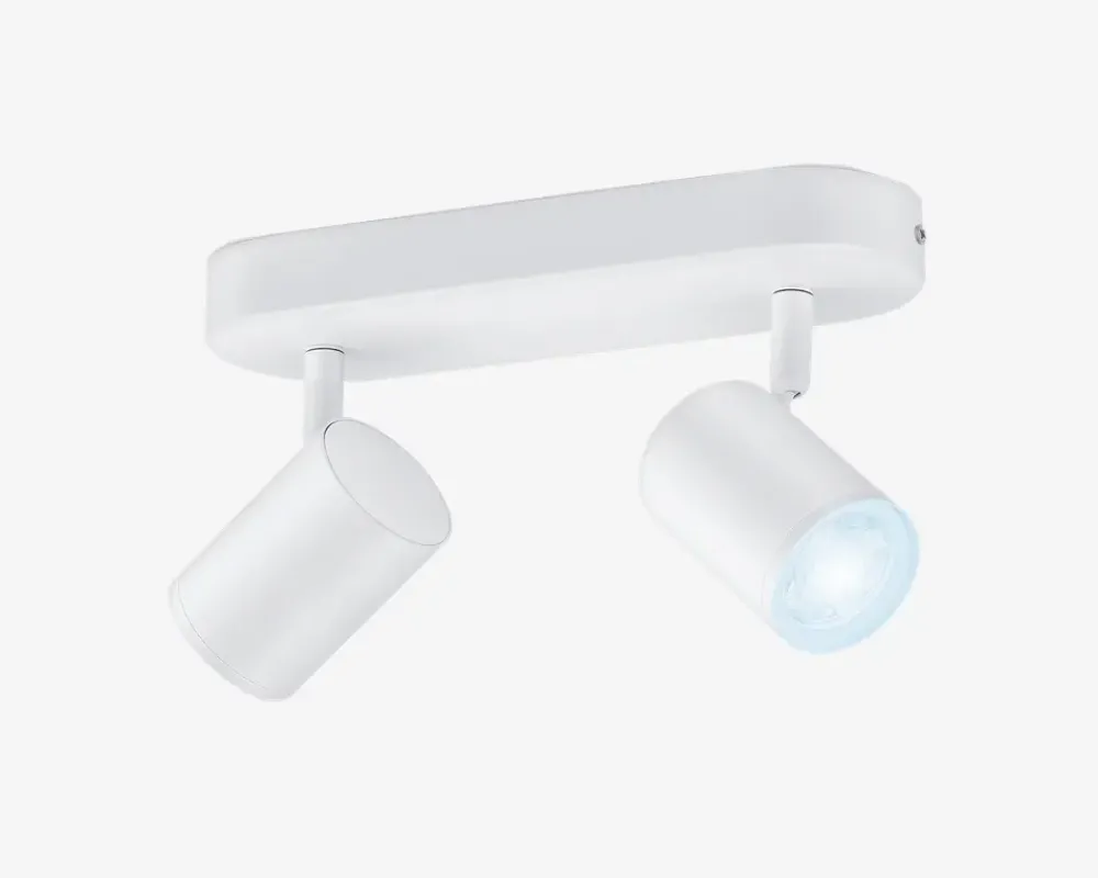 New Daells Bolighus Imageo Wiz 2 Spot Hvid M. Farver