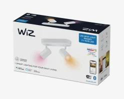 New Daells Bolighus Imageo Wiz 2 Spot Hvid M. Farver