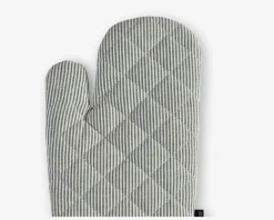 New Daells Bolighus Jul grillhandske grøn/hvid 19x31cm