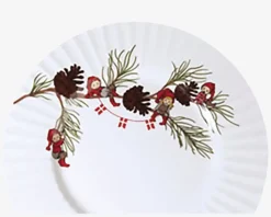 Online Daells Bolighus Jule Tallerken Apotekernissen 2stk Ø.25,7cm