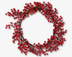 Online Daells Bolighus Julekrans med røde bær Ø.30 cm