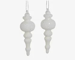 Outlet Daells Bolighus Juleornamenter 2stk. Ass. H.11 cm