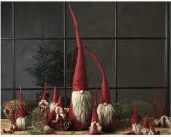 New Daells Bolighus Kaj Nisse M/Skæg Filt H.26cm