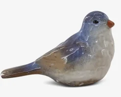 Discount Daells Bolighus Keramik fugl sand/blå H.10 cm