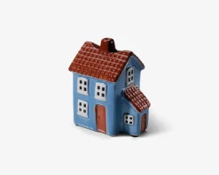Clearance Daells Bolighus Keramikhus H.10 x B.8 cm Blå