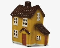 New Daells Bolighus Keramikhus H.10 x B.8 cm Gul