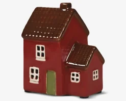 Daells Bolighus Keramikhus H.10 x B.8 cm Rød