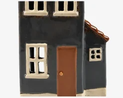 Hot Daells Bolighus Keramikhus til lys blå H.24 cm