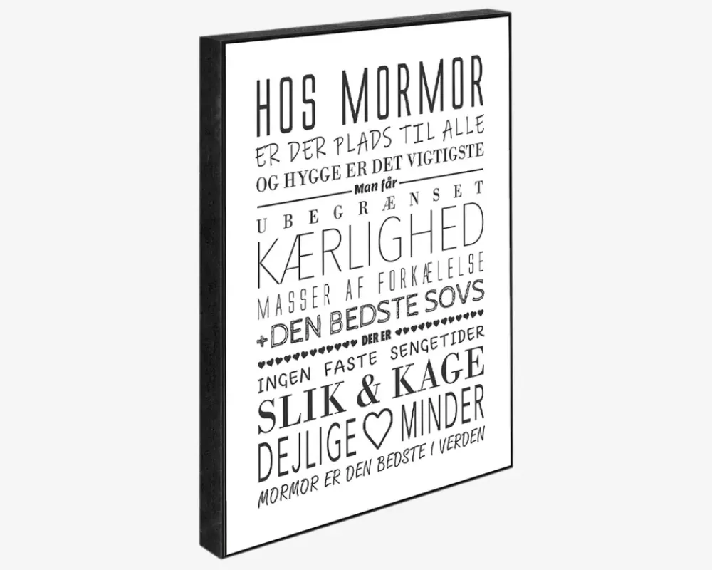 Outlet Daells Bolighus Klods Hos Mormor 15x21 cm