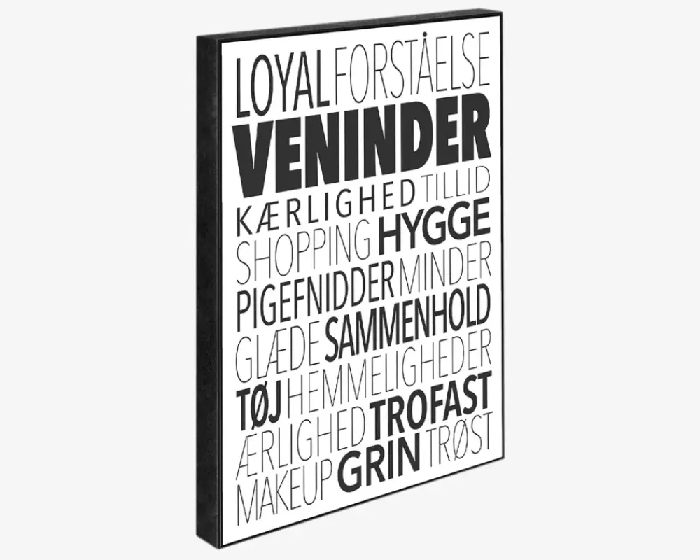 Daells Bolighus Klods Veninder 15x21 cm