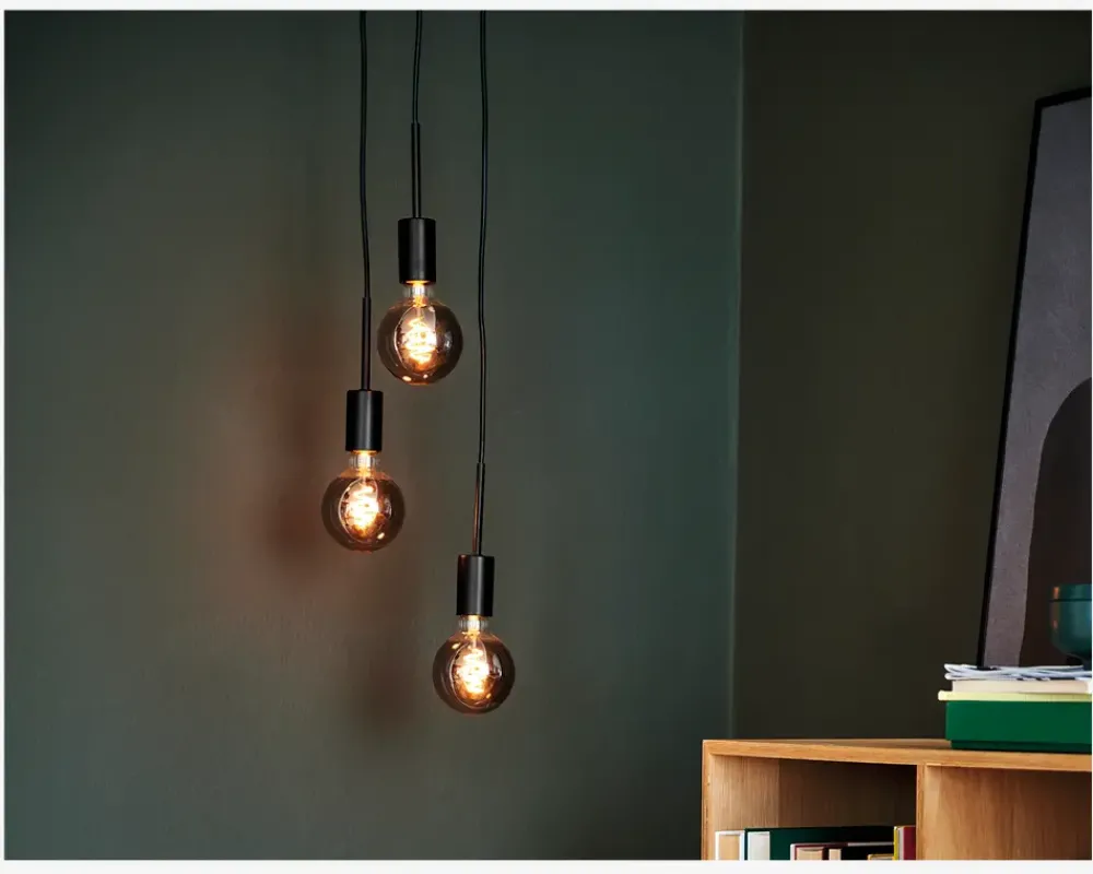 Sale Daells Bolighus Klyngependel Paco Ø.22,6 cm Sort