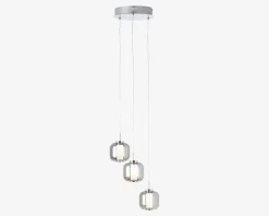 Best Daells Bolighus Klyngependel Rafa Røgfarvet LED 17w