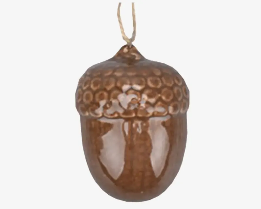 Outlet Daells Bolighus Kogle Ornament Ass. H.8,5cm Brun
