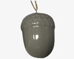 Online Daells Bolighus Kogle Ornament Ass. H.8,5cm Grå