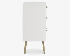 Online Daells Bolighus Kommode Bodo med 4 skuffer hvid