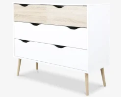 Sale Daells Bolighus Kommode Delta m. 4 skuffer