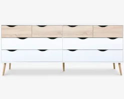 Clearance Daells Bolighus Kommode Delta m. 8 skuffer