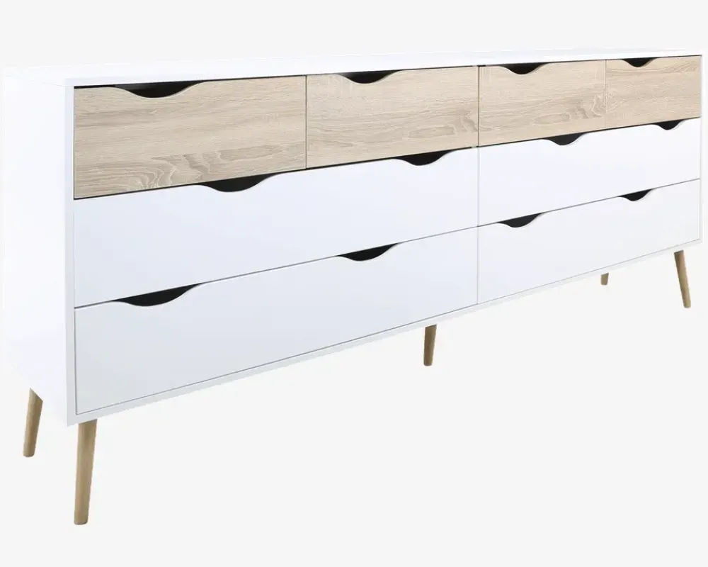 Clearance Daells Bolighus Kommode Delta m. 8 skuffer