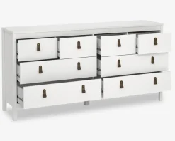 Sale Daells Bolighus Kommode Madrid med 8 skuffer hvid
