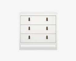 Daells Bolighus Kommode Madrid med 3 skuffer hvid