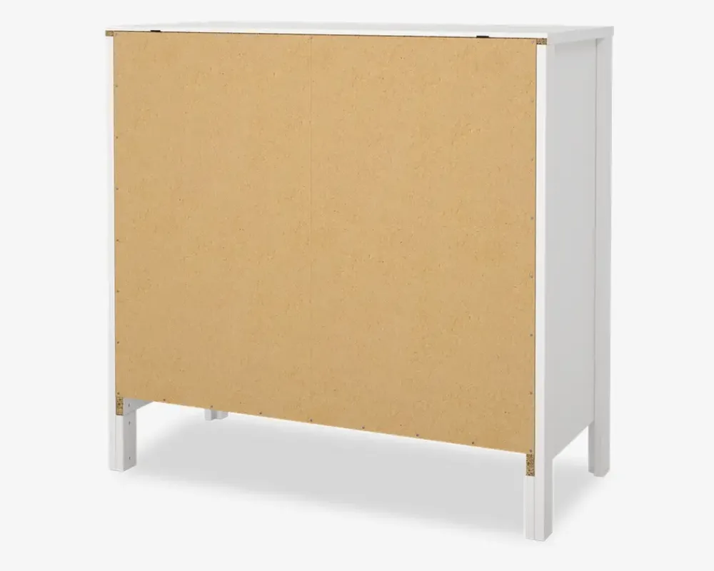 Daells Bolighus Kommode Madrid med 3 skuffer hvid