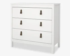 Daells Bolighus Kommode Madrid med 3 skuffer hvid