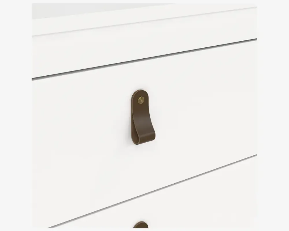 Daells Bolighus Kommode Madrid med 3 skuffer hvid