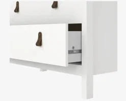 Daells Bolighus Kommode Madrid med 3 skuffer hvid