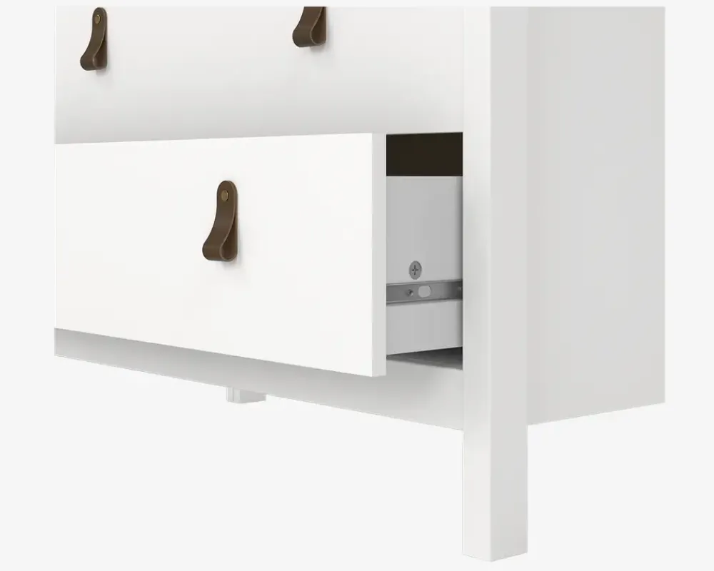 Daells Bolighus Kommode Madrid med 3 skuffer hvid