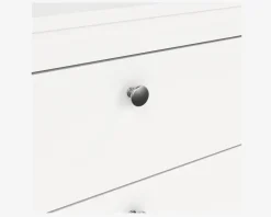 Outlet Daells Bolighus Kommode Madrid med 5 skuffer hvid